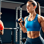 Gym Workout with Anker Soundcore Sport X10**

A person in athletic wear (fully clothed, appropriate attire) is working out at a gym, lifting weights. They are wearing Anker Soundcore Sport X10 wireless earbuds. The background shows other people exercising and gym equipment. Focus on the dynamic movement and the earbuds staying securely in place. Lighting is bright and energetic. safe for work, professional, perfect anatomy, natural proportions, high quality.

**
