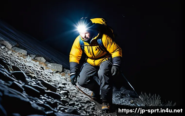 등산용 헤드램프 밝기 비교 관련 이미지 1