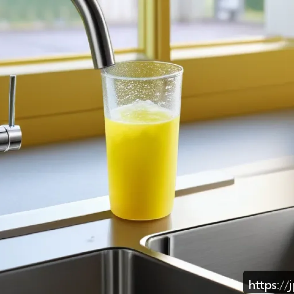 스포츠 텀블러 세척 팁 - A detailed close-up of a modern sports tumbler being gently cleaned with a soft sponge inside, featu...